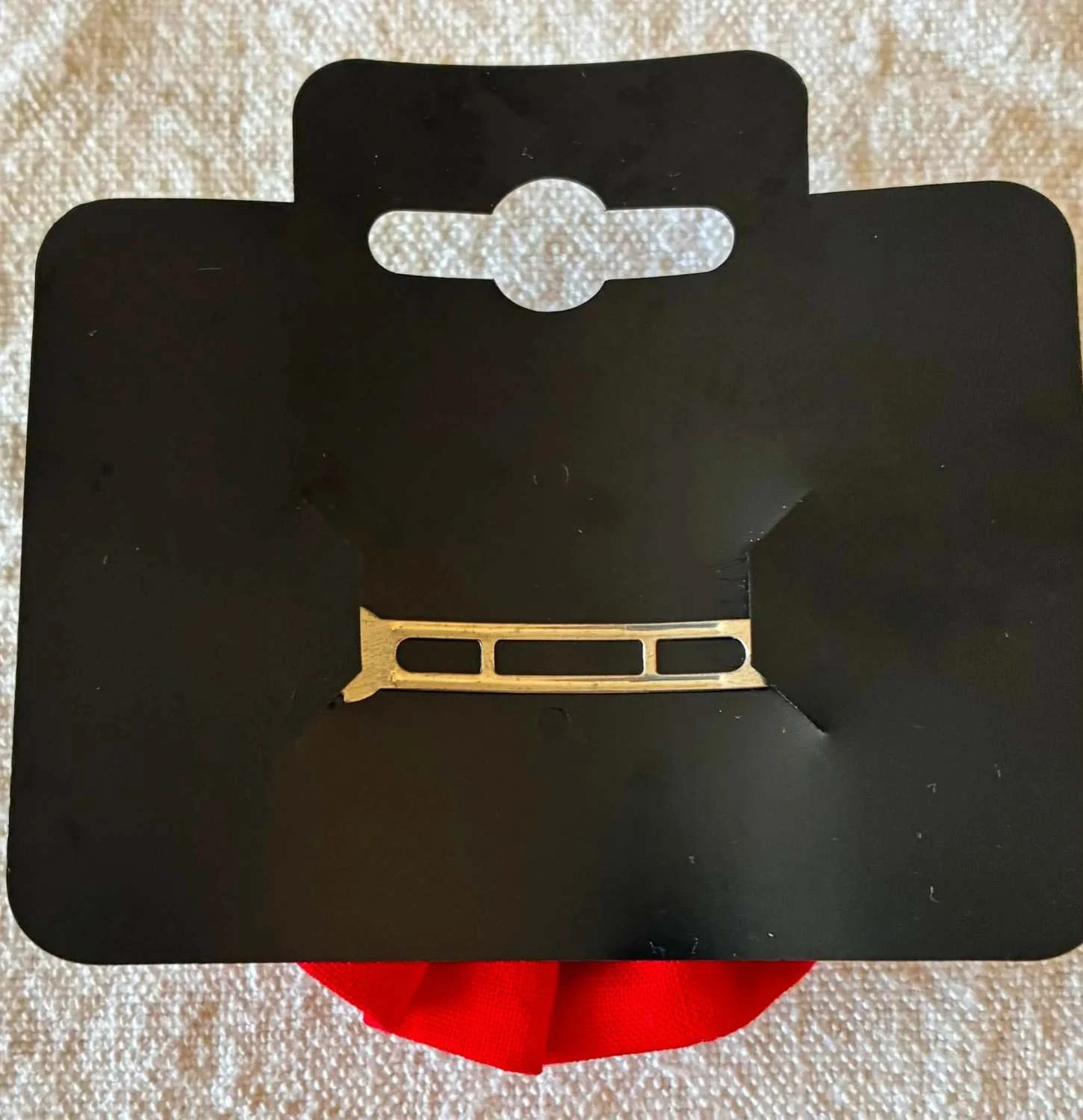 Clips de pelo vintage de Minnie Mouse de Disney con lazo en tarjeta original de los años 80 y 90, stock muerto – photo 2